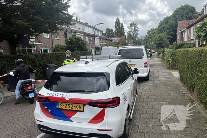 Straat afgezet vanwege gaslekkage