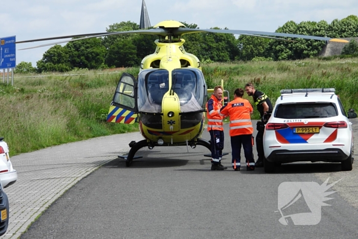 Traumateam ingezet voor geweldsincident