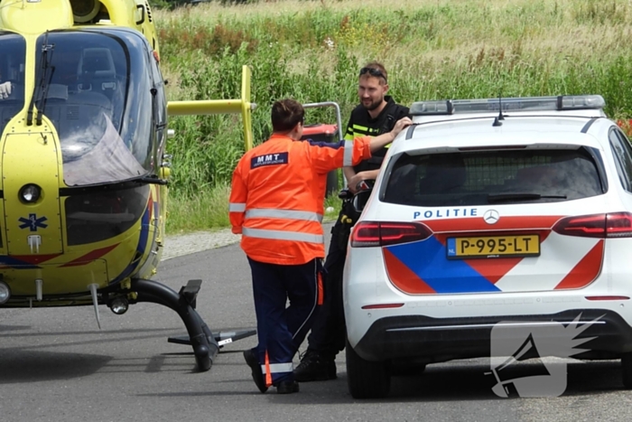 Traumateam ingezet voor geweldsincident