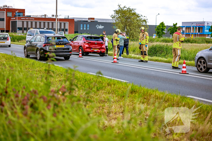 Provincialeweg deels dicht door aanrijding