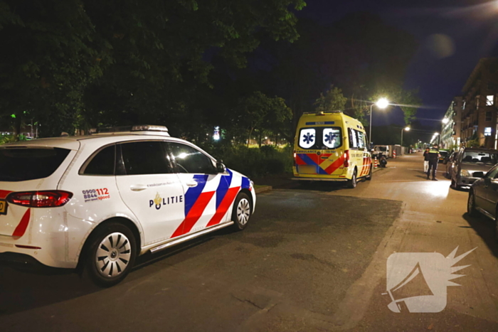 Scooterrijder geschept op kruising