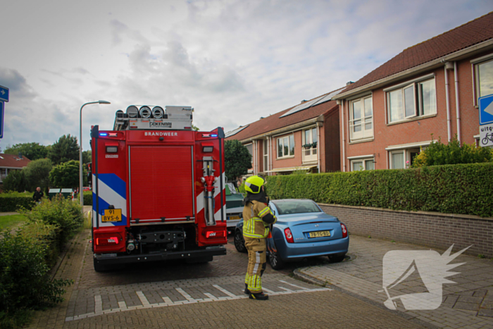 Brandweer ventileert woning na vergeten pannetje op het vuur