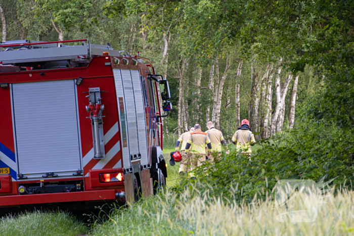 Brandweer schiet vastzittende scootmobieler te hulp