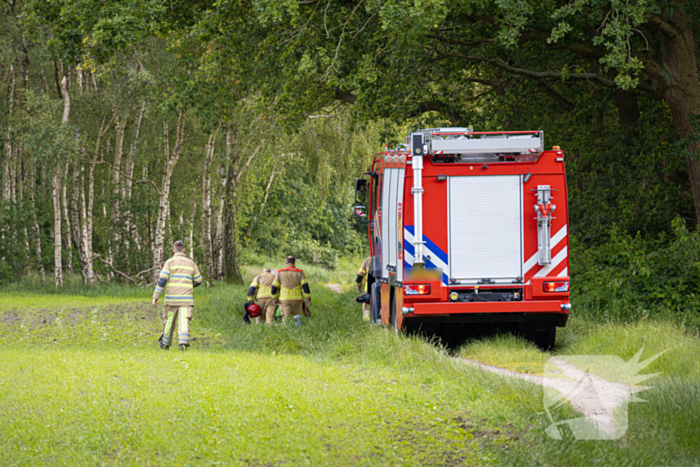 Brandweer schiet vastzittende scootmobieler te hulp