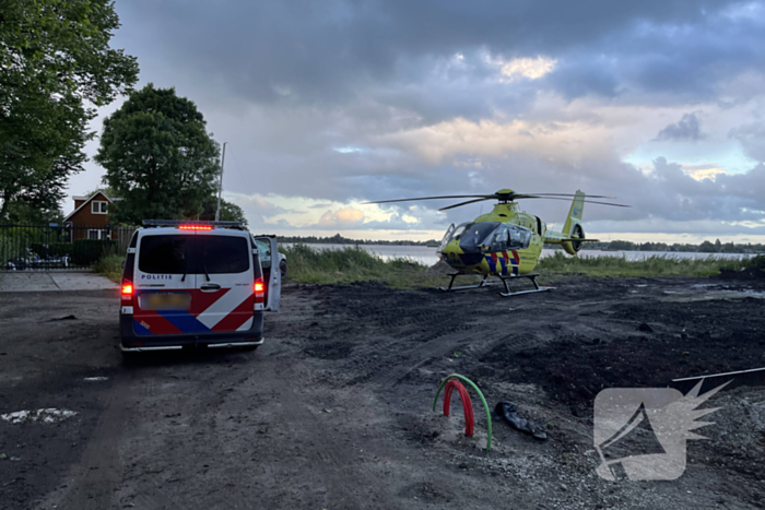 Traumahelikopter ingezet voor medische noodsituatie