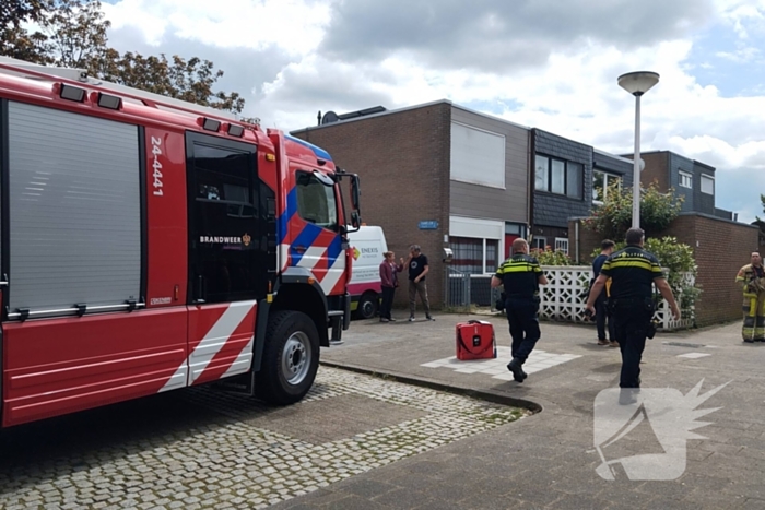 Gaslekkage tijdens werkzaamheden in een woning kerkrade