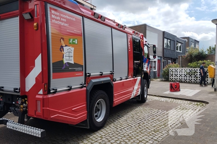 Gaslekkage tijdens werkzaamheden in een woning kerkrade