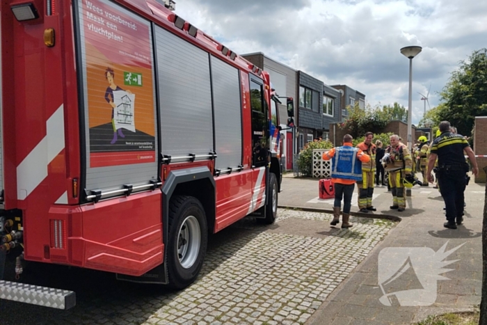 Gaslekkage tijdens werkzaamheden in een woning kerkrade