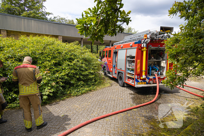 Grote brand uitgebroken in leegstaand