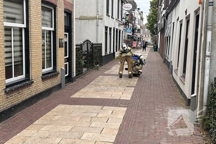 Metingen wegens hinderlijke lucht in de vesting