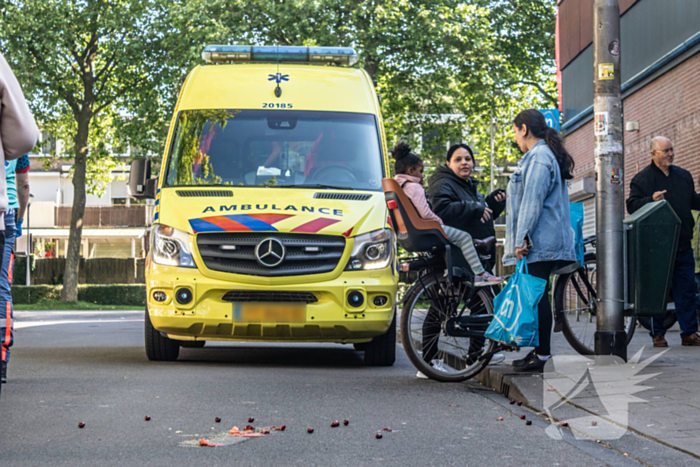 Automobilist ziet voetganger over het hoofd