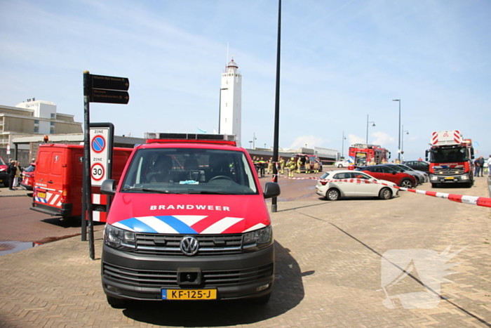 Brand in spouwmuur