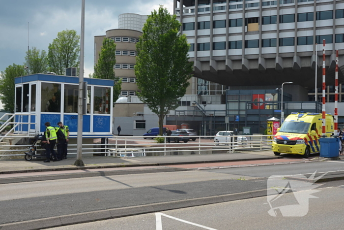 Scootmobieler aangereden door automobilist