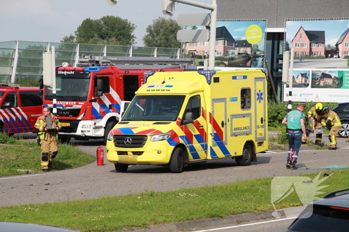 Grote ravage na ongeval