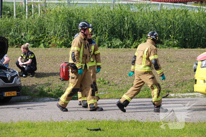 Grote ravage na ongeval