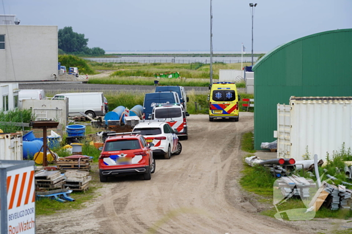 Persoon gewond geraakt bij bedrijfsongeval