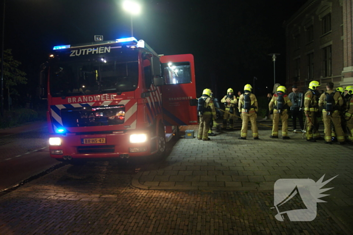 Brandweer ingezet voor brand in rechtbank