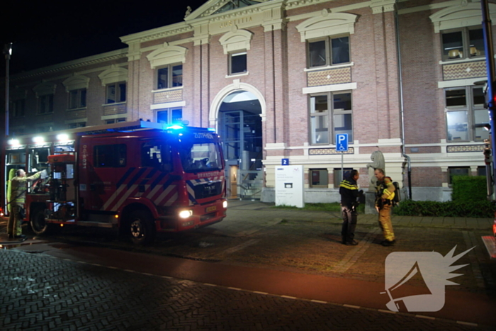 Brandweer ingezet voor brand in rechtbank