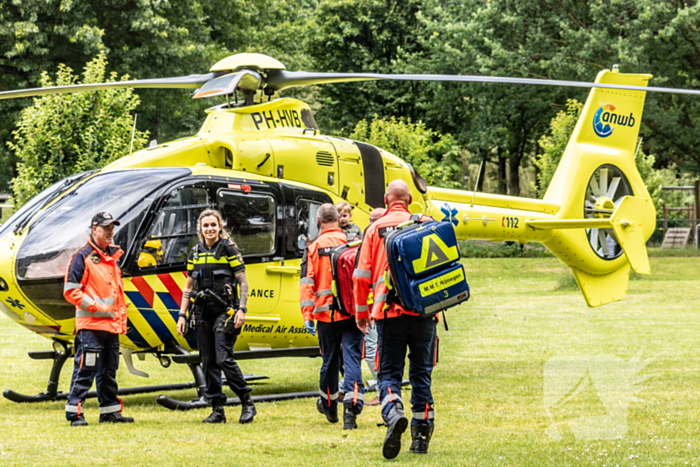 Traumateam ingezet voor medische noodsituatie