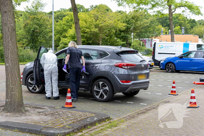 Politieonderzoek op parkeerplaats