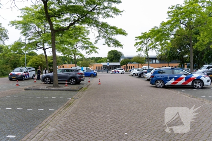 Politieonderzoek op parkeerplaats