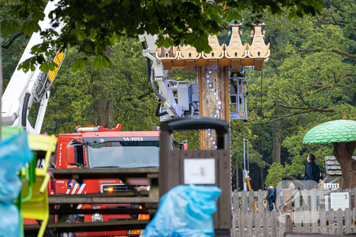 Kinderen gered uit attractie Speelpark Oud Valkeveen