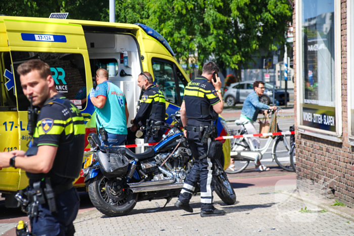 Motorrijder zwaargewond bij ongeval