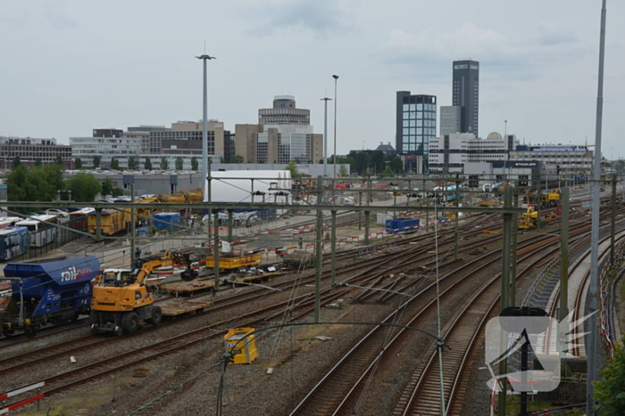 Treinverkeer weken lang stilgelegd door spoorwerkzaamheden