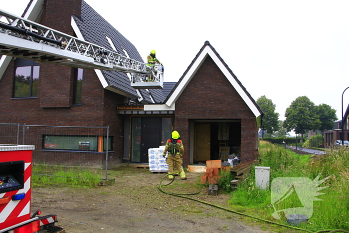 Brand in meterkast nieuwbouwwoning