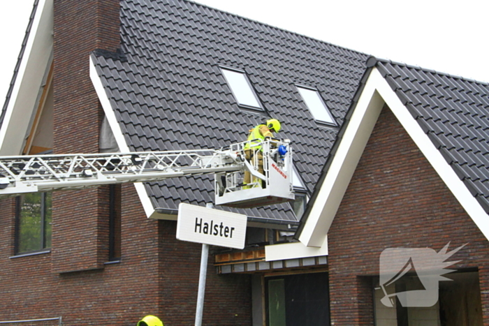 Brand in meterkast nieuwbouwwoning