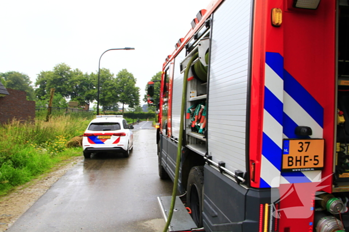 Brand in meterkast nieuwbouwwoning