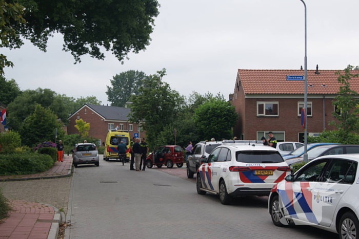 Schade en gewonden bij ongeval met brommobiel