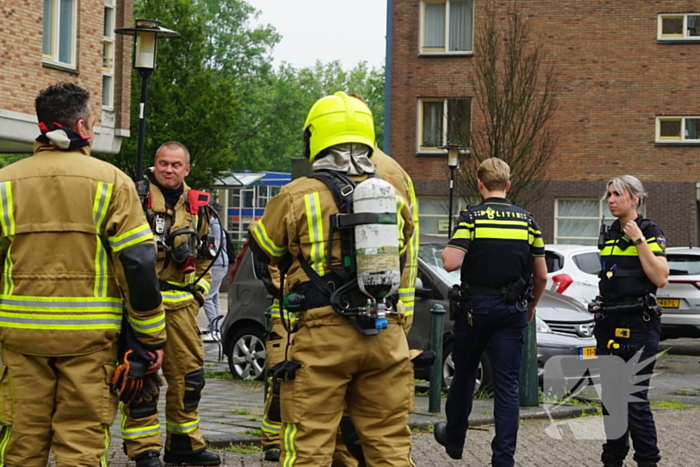 Brandlucht in woning