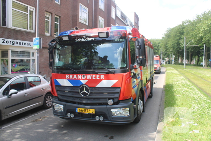 Tramverkeer gestremd vanwege leidingbreuk