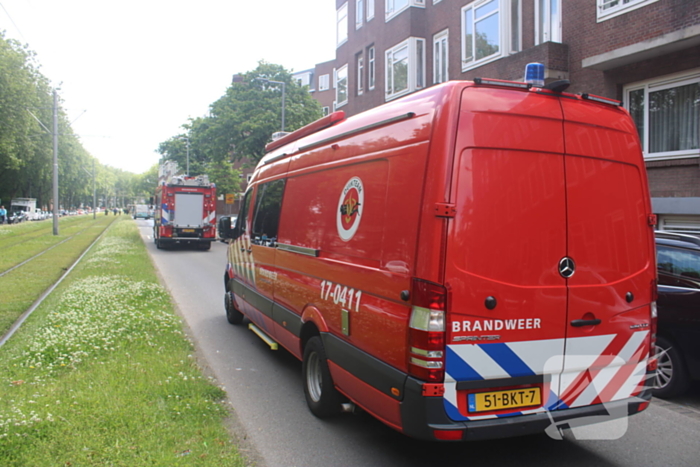 Tramverkeer gestremd vanwege leidingbreuk