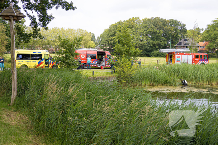 Duikactie na aantreffen bandensporen in riet