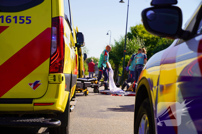 Fietser gewond bij botsing met automobilist