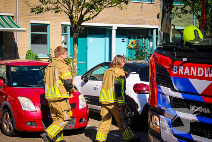 Ontplofte accu veroorzaakt schade in schuur