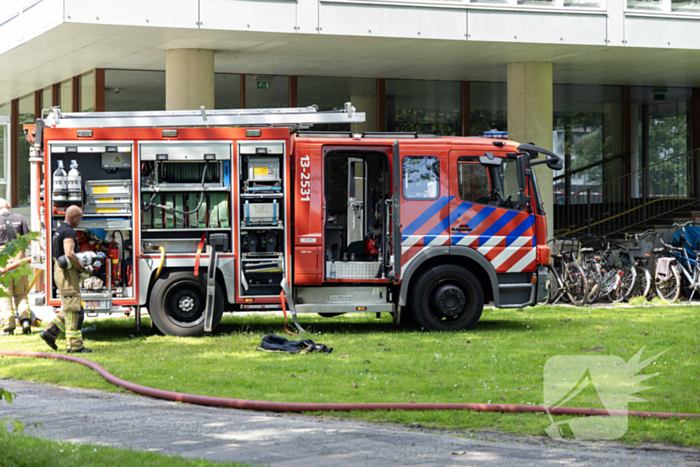 Slachtoffer bij brand in parkeergarage