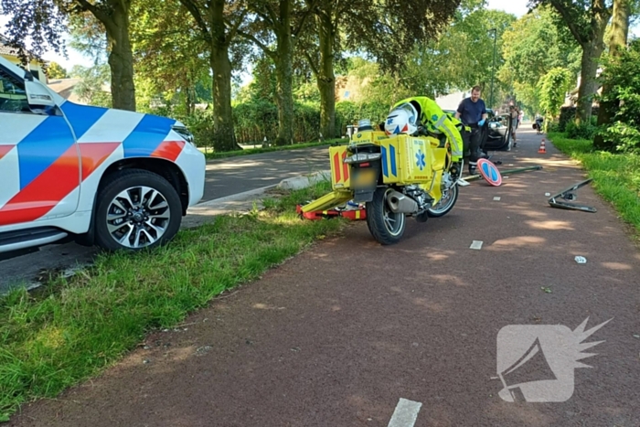 Veel schade bij eenzijdig ongeval