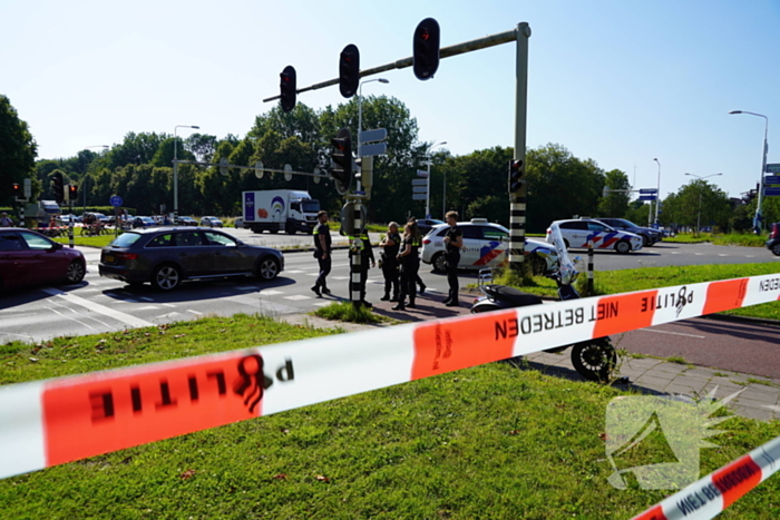 Scooterrijder gewond bij aanrijding op oversteekplaats