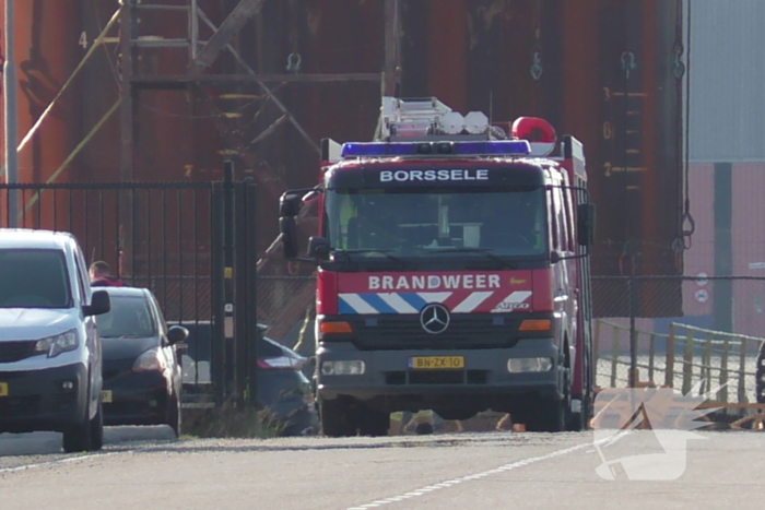 Scheepsbrand snel onder controle