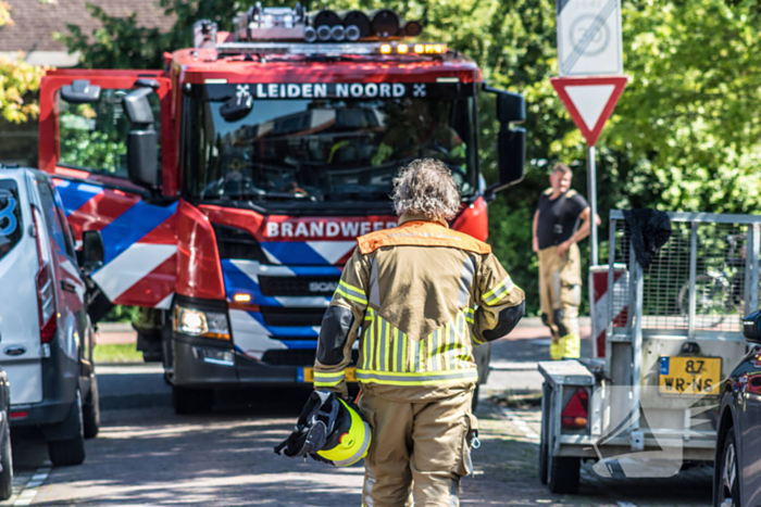 Opengedraaide gasfles zorgt voor gaslucht in woning