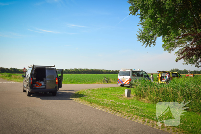 Fietser gewond bij ongeval met bestelbus