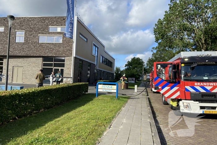 Brand bij Renn4 school