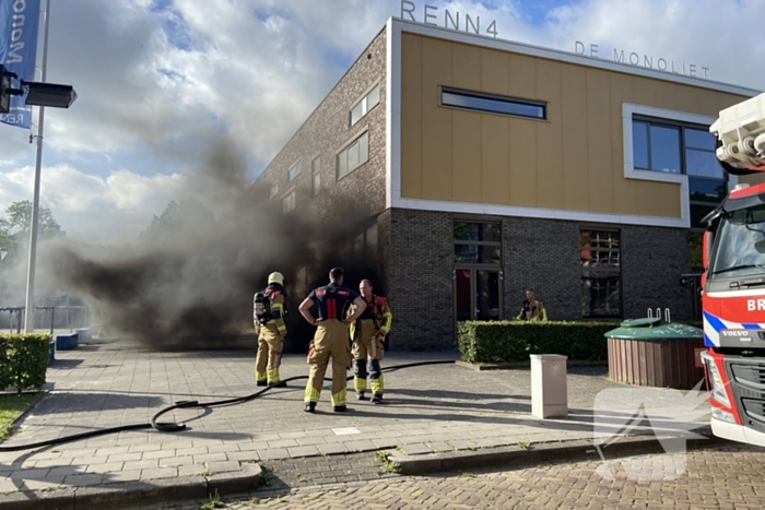 Brand bij Renn4 school