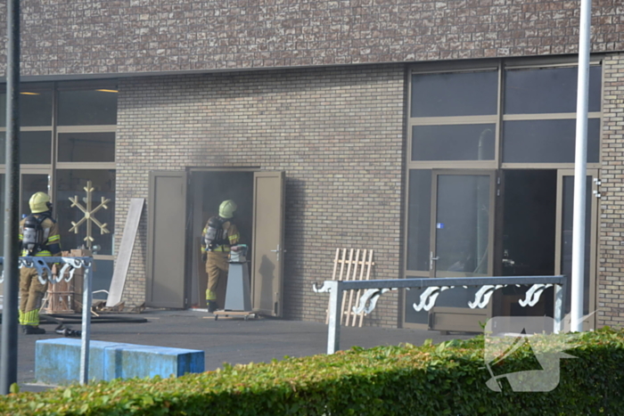 Brand bij Renn4 school