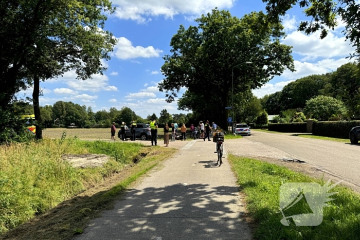 Scooterrijder gewond bij botsing met auto