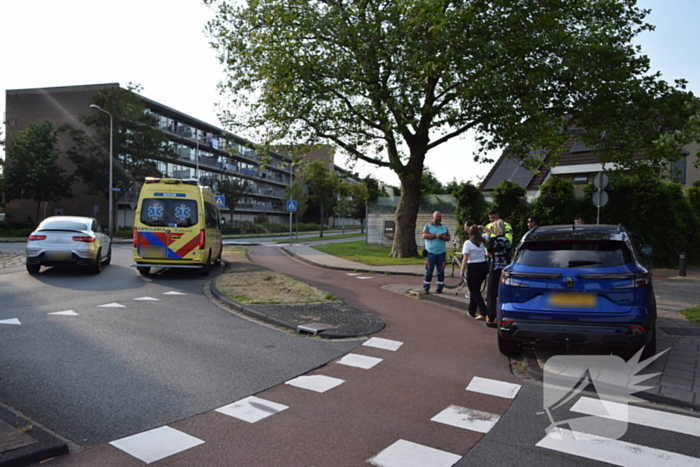 Botsing tussen fietser en auto