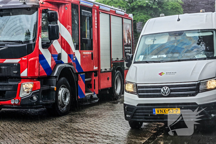 Onderzoek bij gaslucht in woning